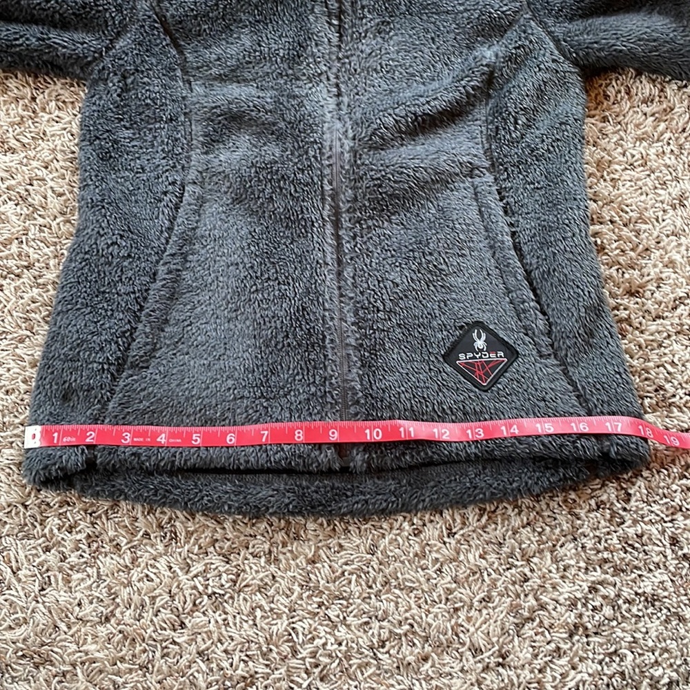 NWT Women’s Spyder Zip Up Hooded Fleece Jacket, Size S - Picture 7 of 9